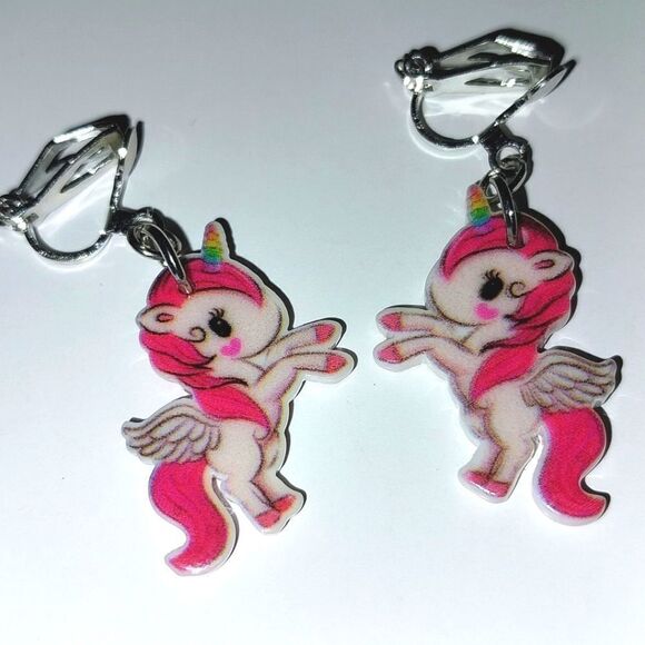 Super cute girls clip-on earrings - Picture 2 of 5